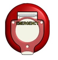 O749 - EMERGENCY BUTTON INTERIOR COVER RED-(A03599)-(66000017)-(6690810D237)-(178938)-(40455065)-(PSV/06/343)-(963013)-(DEP-00470)