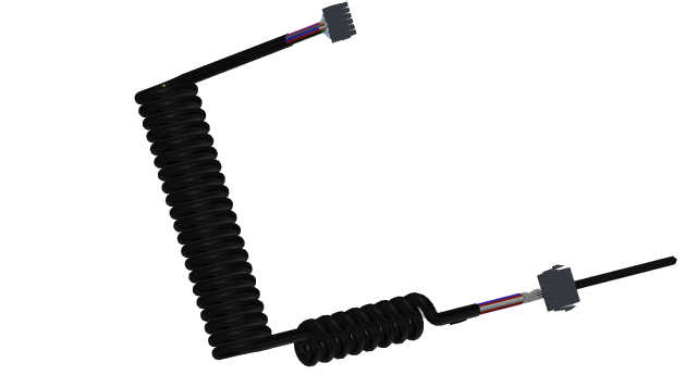 VA0739 - PS2 SPIRAL CABLE ASSEMBLY-(66908160)-(179476)
