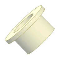 B253 - IG Ø16 NYLON BEARING BUSH ID=16 X 22 OD=22F= Ø30 X 2.5 (DOORSHAFT TOP ARM)-(42-5145-175)-(99.601)-(116752)-(272591)-(6690807N00)-(PSV/06/078)-(939822)-(DEV-00006)