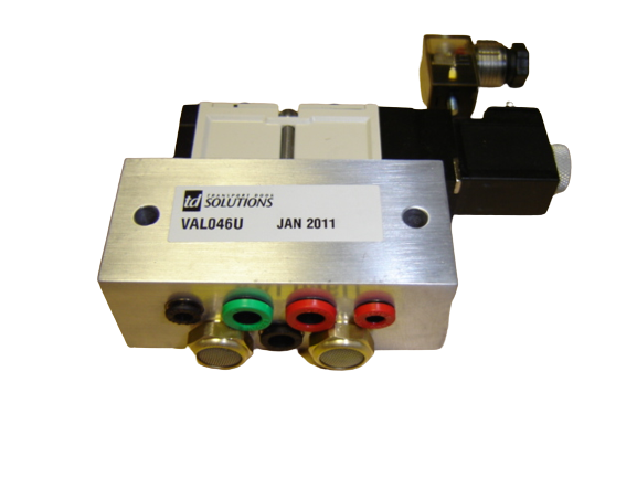 VAL046U - 5/2 SOLENOID 24V SPRING VALVE (PRESSURE APPLIED SYSTEM)-(PSV/06/387)